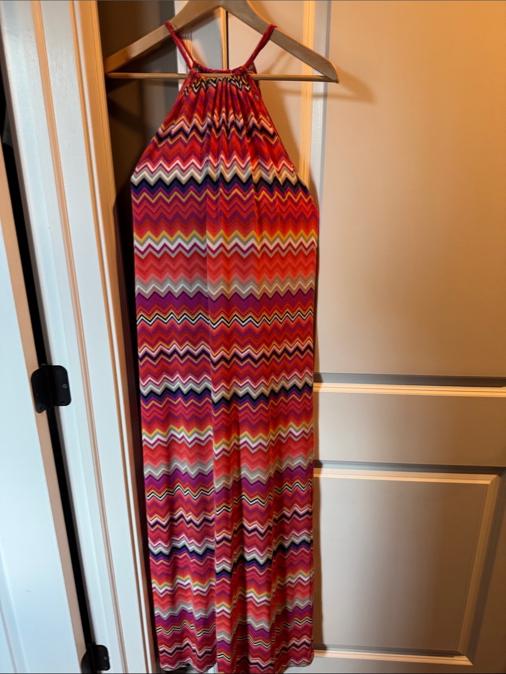 Trina Turk Women’s Chevron Maxi Dress
 in Multi-Color